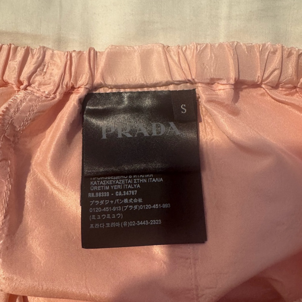 Prada Pink Silk Pants - Picture 10 of 16